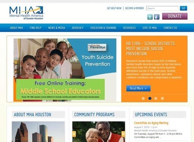 New website from MHA Houston