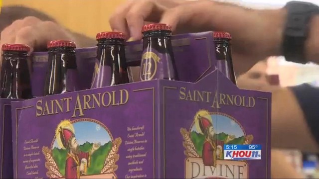 KHOU Channel 11 Coverage of Saint Arnold Divine Reserve No. 12 Launch