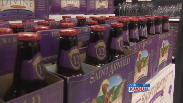 KHOU Channel 11 Coverage of Saint Arnold Divine Reserve No. 12 Launch