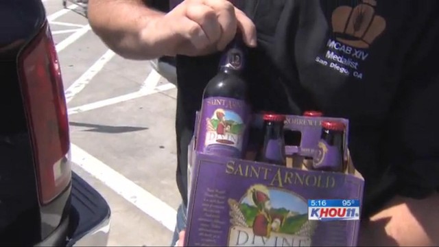 KHOU Channel 11 Coverage of Saint Arnold Divine Reserve No. 12 Launch