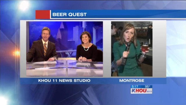 KHOU Channel 11 Coverage of Saint Arnold Divine Reserve No. 12 Launch