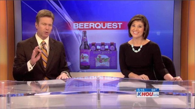 KHOU Channel 11 Coverage of Saint Arnold Divine Reserve No. 12 Launch