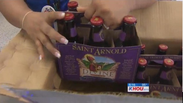 KHOU Channel 11 Coverage of Saint Arnold Divine Reserve No. 12 Launch